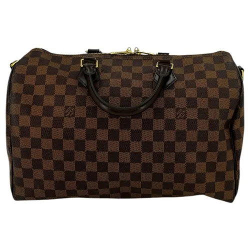 Louis Vuitton Speedy 35 Bandouliere Damier Ebene