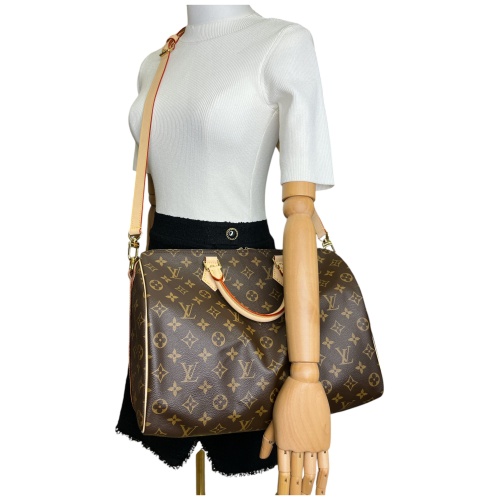 Louis Vuitton Speedy 35 Bandouliere Monogram Canvas