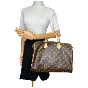 Louis Vuitton Speedy 35 Bandouliere Monogram Canvas