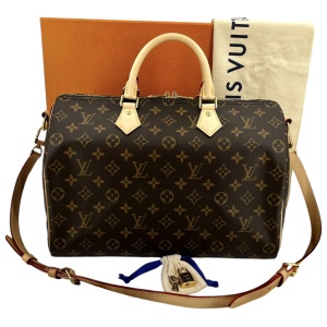 Louis Vuitton Speedy 35 Bandouliere Monogram Canvas