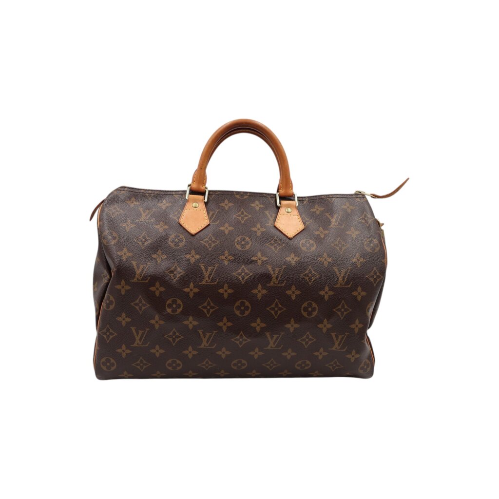 Louis Vuitton Speedy 35 Monogram Canvas Carrier bags Louis Vuitton