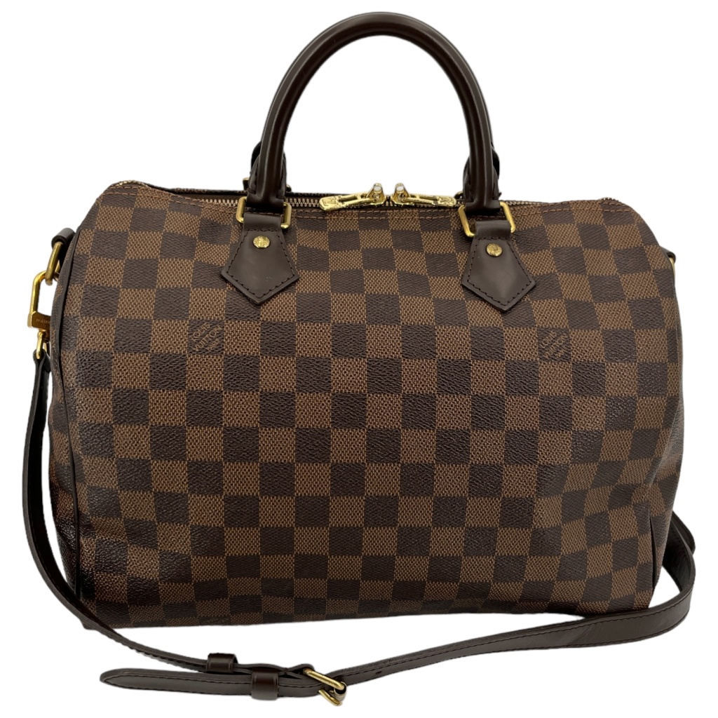 Louis Vuitton Speedy 30 Bandouliere Damier Ebene Handtaschen Louis Vuitton