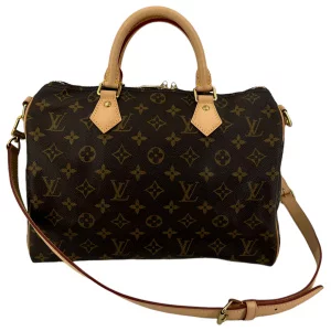 Louis Vuitton Speedy 30 Bandouliere Monogram Canvas