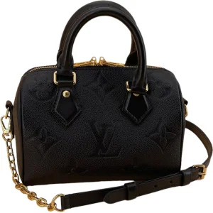 Louis Vuitton Speedy 20 Monogram Empreinte Schwarz