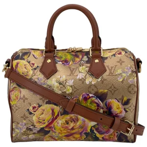 Louis Vuitton Speedy 25 Bandouliere Garden Gold