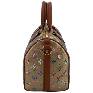 Louis Vuitton Speedy 25 Bandouliere Garden Gold