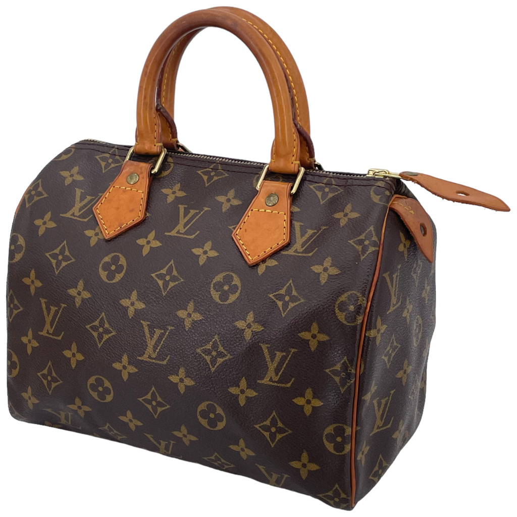 Louis Vuitton Speedy 25 Monogram Canvas Carrier bags Black Week
