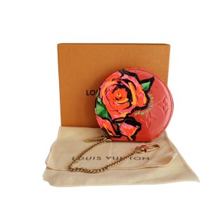 Louis Vuitton Stephen Sprouse Chapeau Roses Coin Pouch