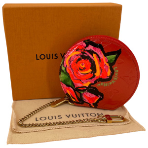 Louis Vuitton Stephen Sprouse Chapeau Roses Coin Pouch Wallet