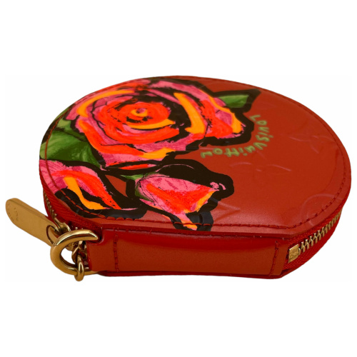 Louis Vuitton Stephen Sprouse Chapeau Roses Coin Pouch Wallet