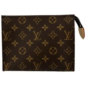 Louis Vuitton Poche Toiletry 19 Monogram Canvas