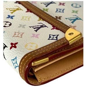 Louis Vuitton Long Tresor Murakami Multicolor White Wallet