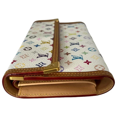 Louis Vuitton Long Tresor Murakami Multicolor White Wallet