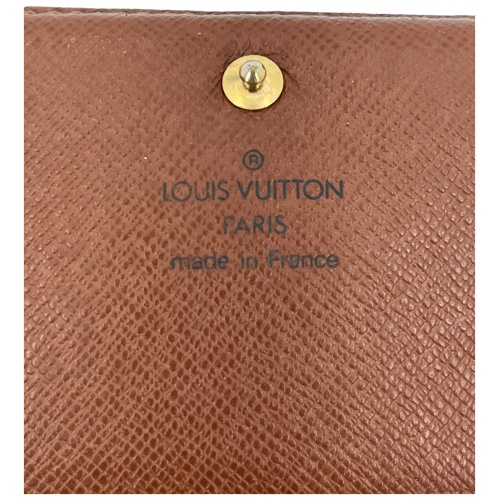 Louis Vuitton Tresor Monogram Canvas Wallet