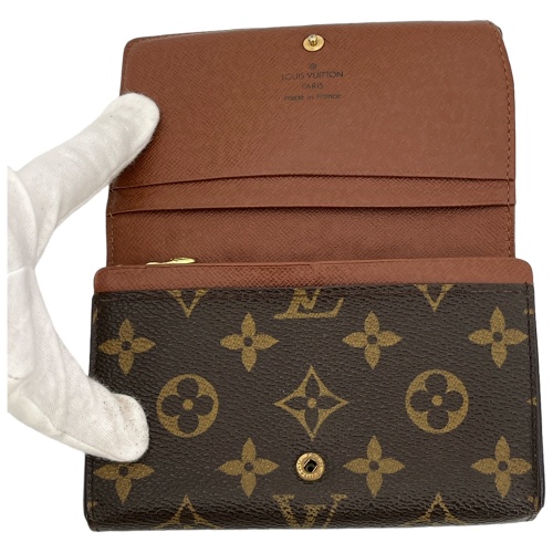 Louis Vuitton Tresor Monogram Canvas Wallet