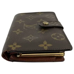 Louis Vuitton Viennois Monogram Canvas Geldbörse