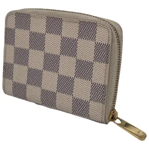 Louis Vuitton Zippy Coin Damier Azure Canvas Wallet - I Love