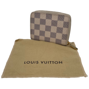 Louis Vuitton Zippy Coin Damier Azure Canvas Wallet