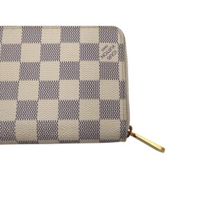 Louis Vuitton Zippy Damier Azur Purse Louis Vuitton Louis Vuitton 25