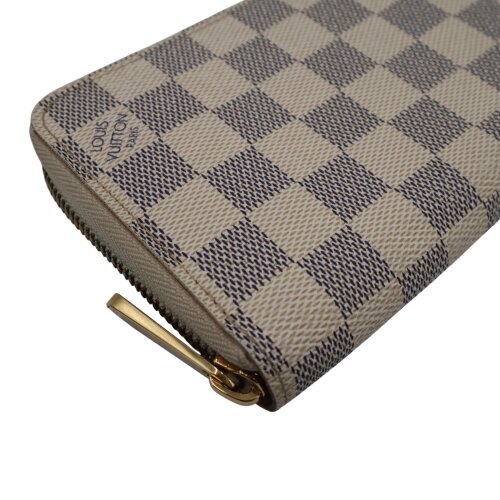 Louis Vuitton Zippy Damier Azur Geldbörse Geldbörsen Louis Vuitton 9
