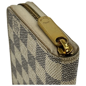 Louis Vuitton Zippy Damier Azur Purse