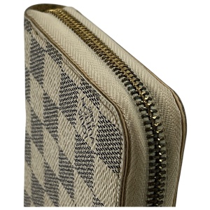 Louis Vuitton Zippy Damier Azur Purse
