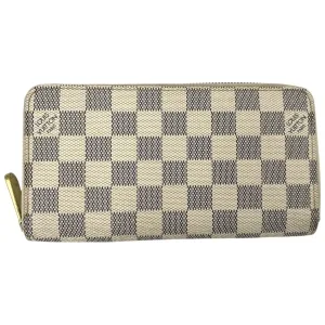 Louis Vuitton Zippy Damier Azur Purse