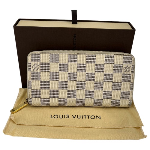 Louis Vuitton Zippy Damier Azur Geldbörse