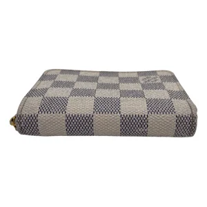 Louis Vuitton Zippy Coin Damier Azur Wallet