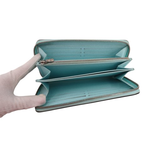 Louis Vuitton Zippy Epi Seaside Geldbörse