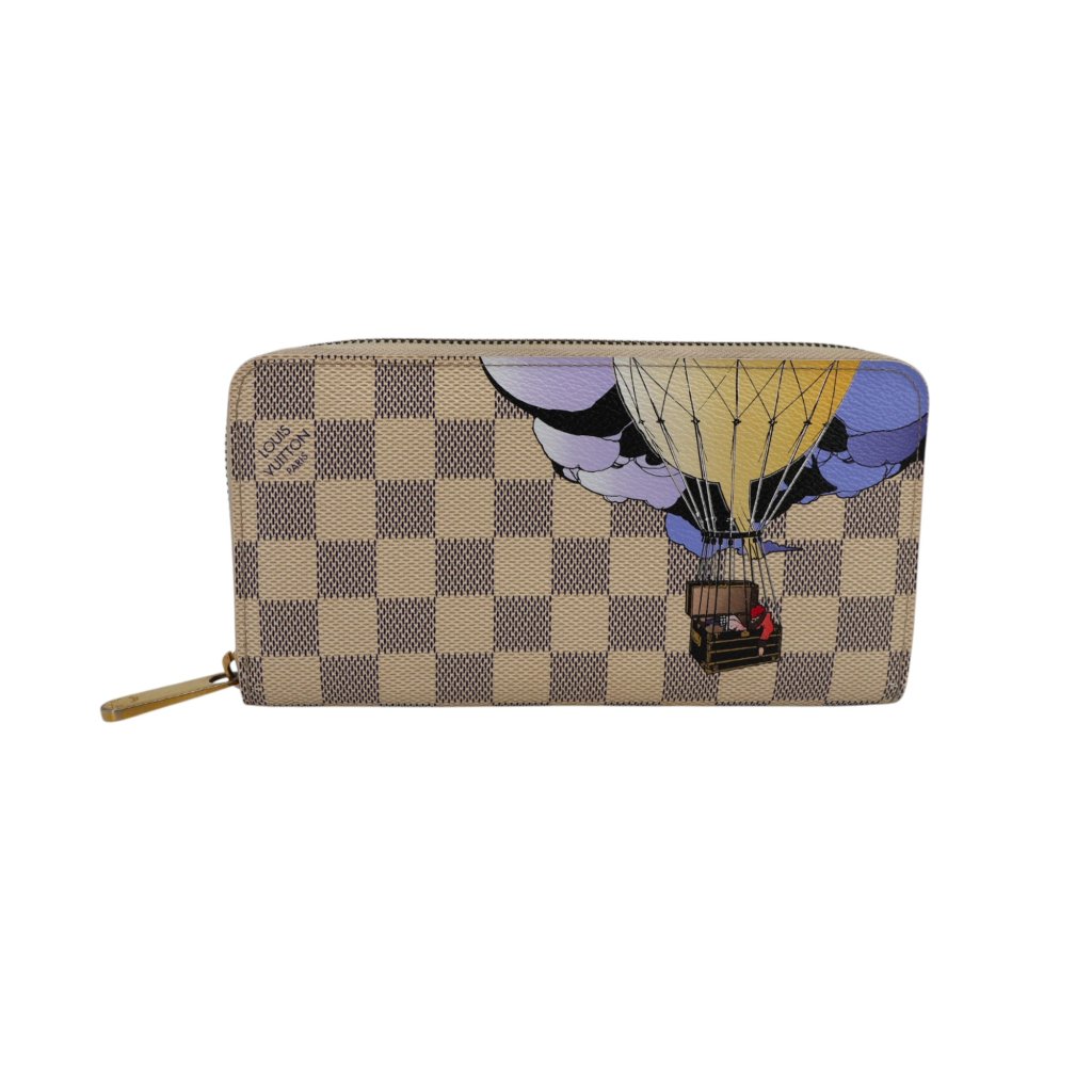 Louis Vuitton Zippy Illustre Balloon Geldbörse Geldbörsen Louis Vuitton