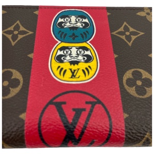 Louis Vuitton Zippy Kabuki Geldbörse