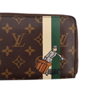 Louis Vuitton Zippy Organizer Groom Monogram Canvas