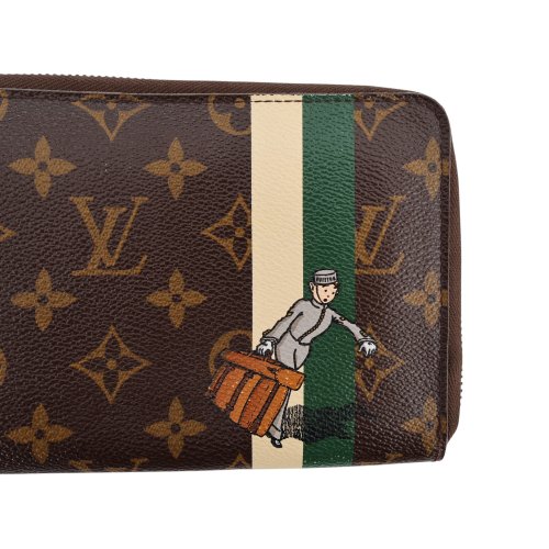 Louis Vuitton Zippy Organizer Groom Monogram Canvas