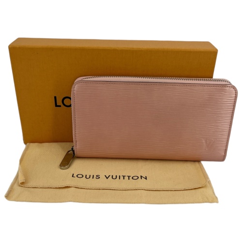 Louis Vuitton Zippy Epi Rose Nacre Wallet