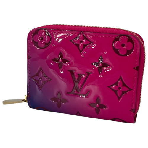 Louis Vuitton Zippy Coin Vernis Valentinstag Geldbörse