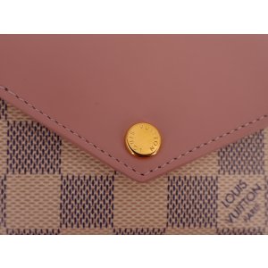 Louis Vuitton Zoe Damier Azur Rose Ballerine