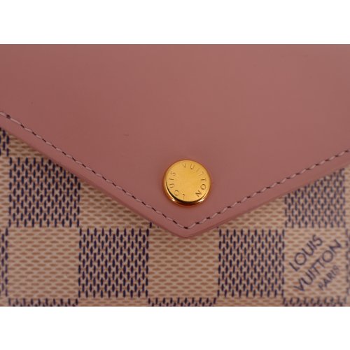 Louis Vuitton Zoe Damier Azur Rose Ballerine