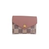 Louis Vuitton Zoe Damier Azur Rose Ballerine Wallets Louis Vuitton 13