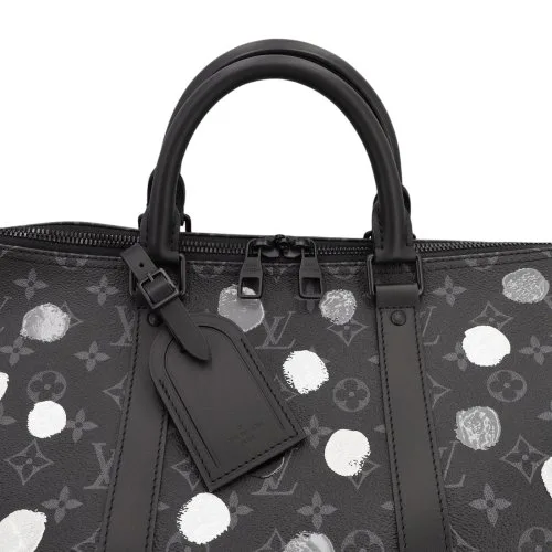 Louis Vuitton x Yayoi Kusama Keepall 55 - I Love Handbags