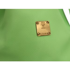 MCM Bucket Bag Green
