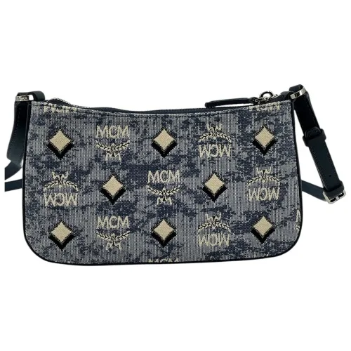 MCM Aren Jacquard Umhängetasche