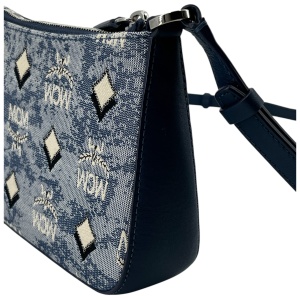 MCM Aren Jacquard Shoulder Bag