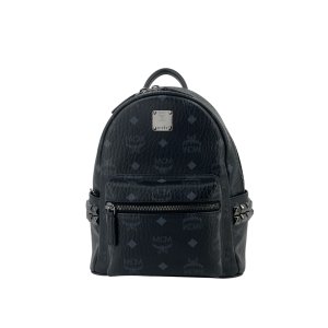 MCM Stark Mini Rucksack Schwarz