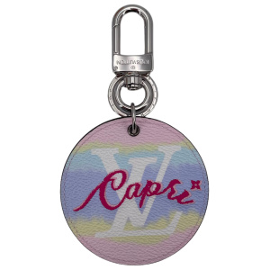 Louis Vuitton Illustre Escale Capri Keychain Bag Charm