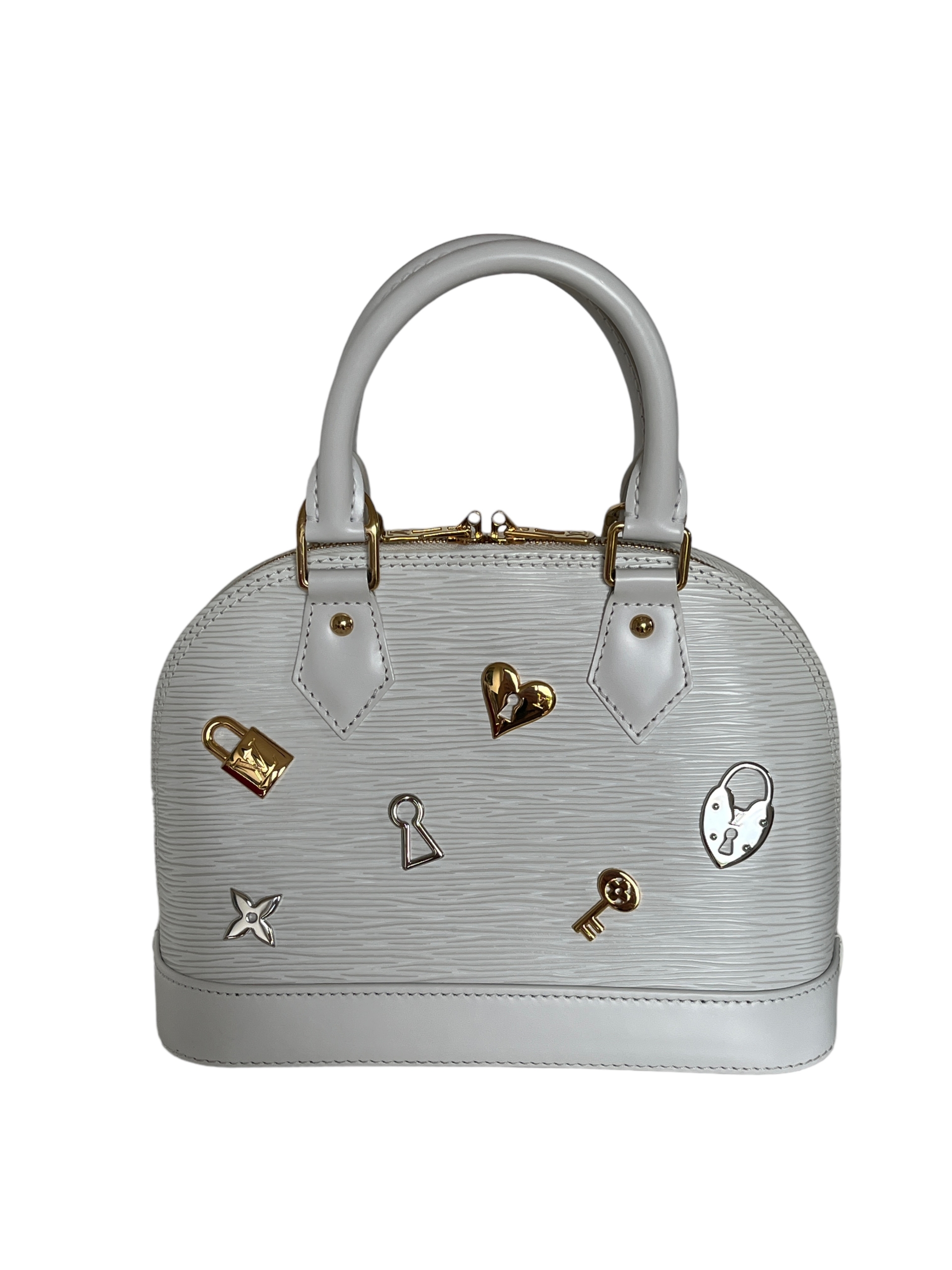 Louis Vuitton Alma BB Epi Love Lock - I Love Handbags