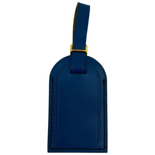 Louis Vuitton Luggage Tag Bag Tag Blue