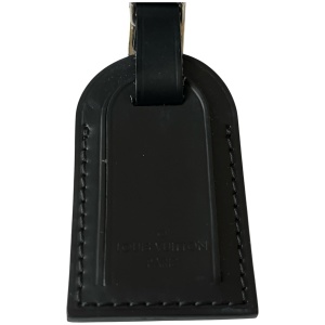Louis Vuitton Luggage Tag Taschenanhänger Schwarz