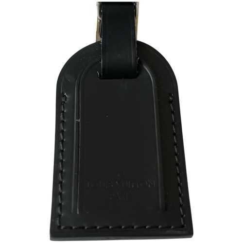Louis Vuitton Luggage Tag Taschenanhänger Schwarz