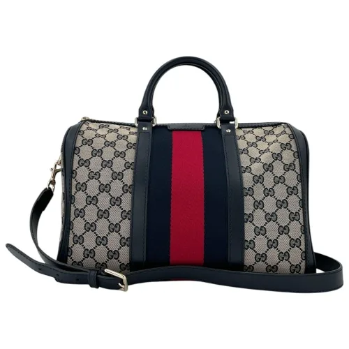Gucci GG Canvas Boston Bag